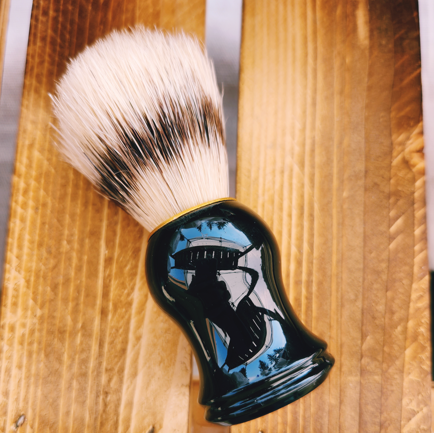 Badger hair shave brush