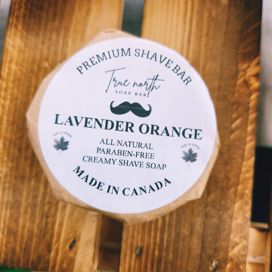 Premium Shave Bar - Lavender & Orange