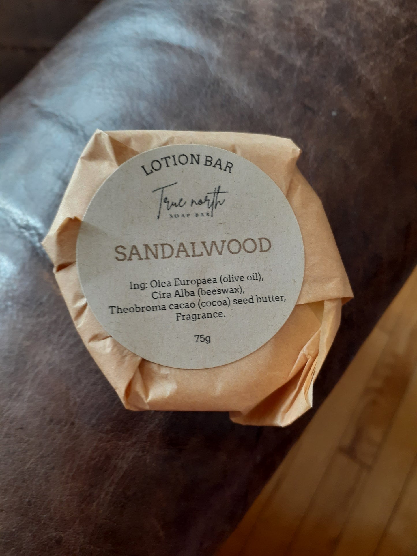 Lotion bar - sandalwood