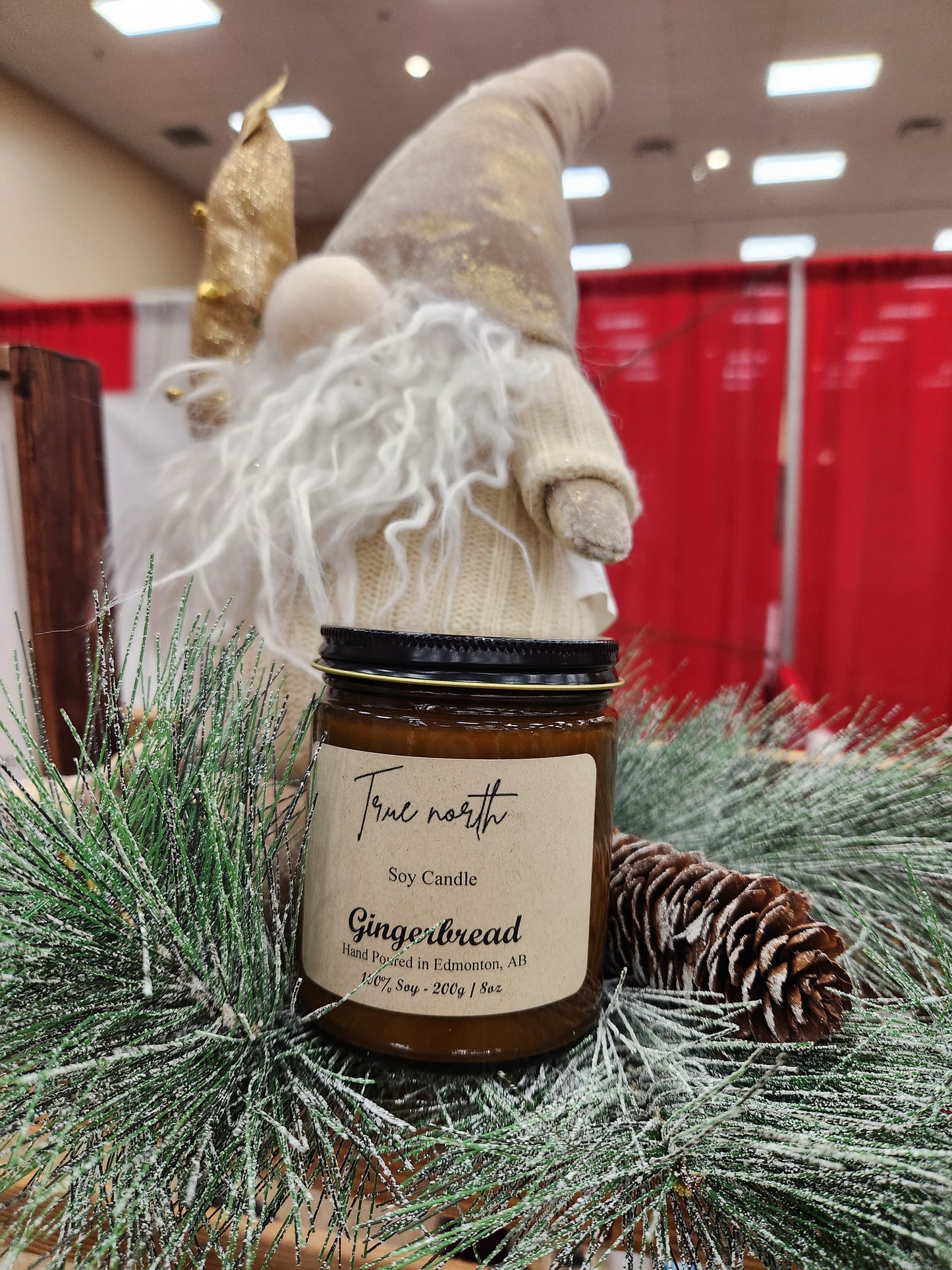 Gingerbread soy candle