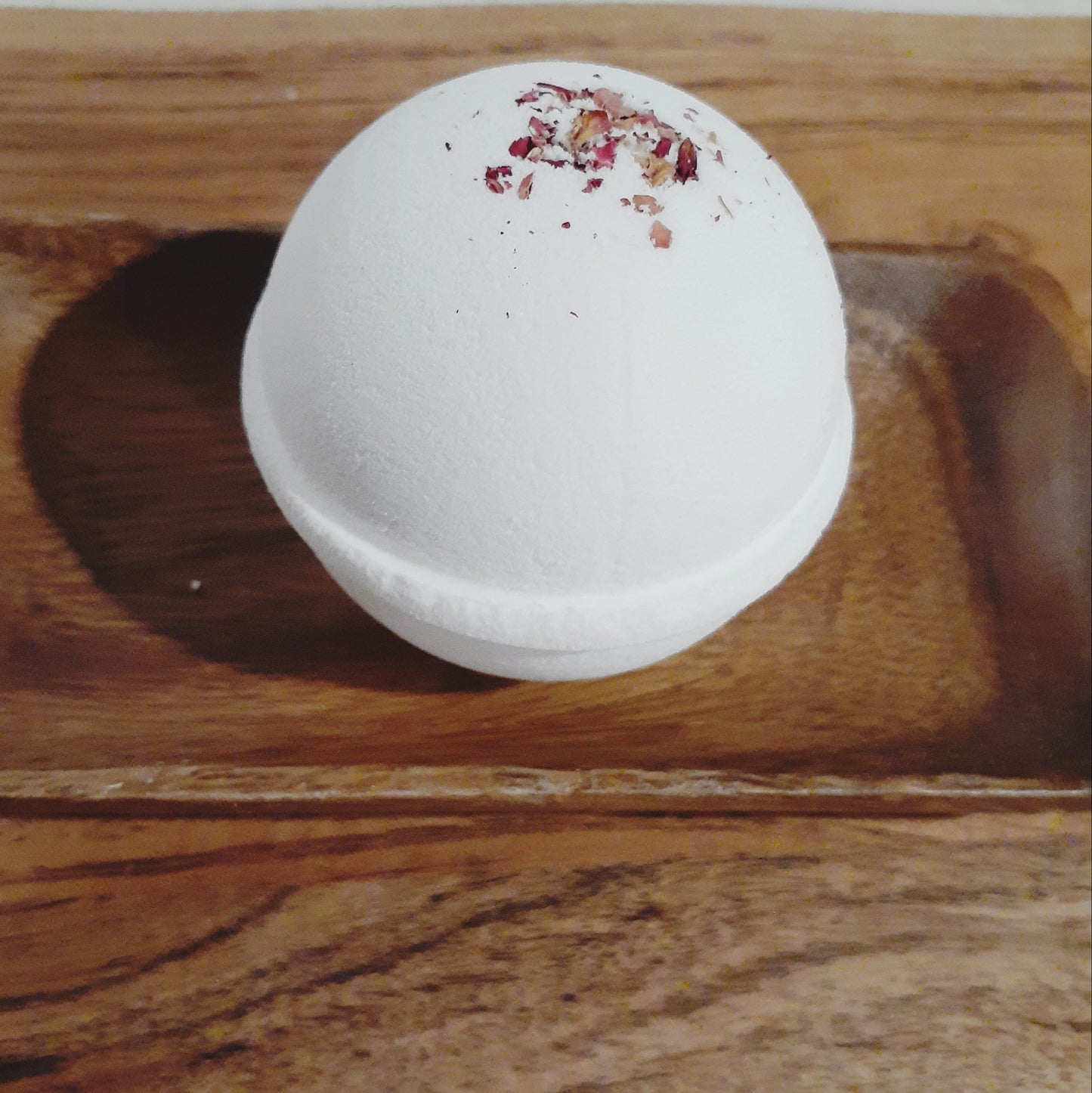 Rose bath bomb